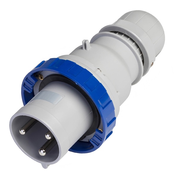 Вилка кабельная DKC Quadro 125A 2P+E 230V IP67