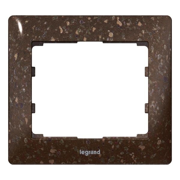 Рамка Legrand Galea Life 1 пост Cocoa Brown