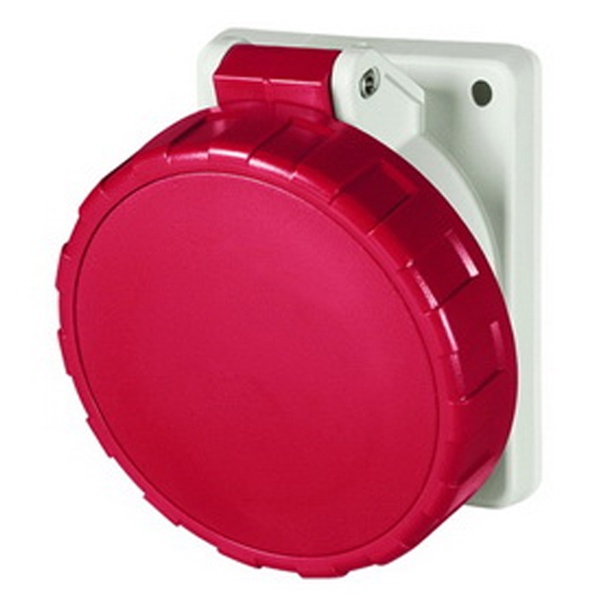 Розетка скрытой установки с наклоном DKC Quadro 125A 3P+E 400V IP67