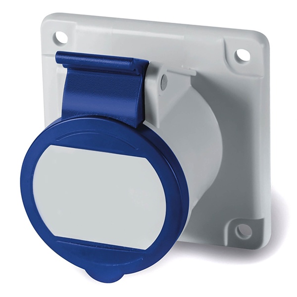 Розетка скрытой установки DKC Quadro IP44 16A 2P+E 230V