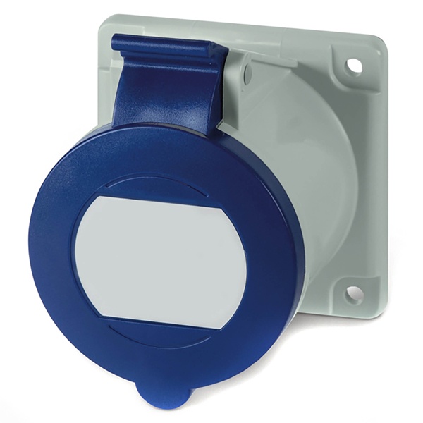 Розетка скрытой установки DKC Quadro IP44 32A 2P+E 230V