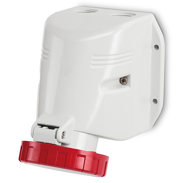 Розетка наружной установки DKC Quadro 16А 3P+E+N 400V IP67