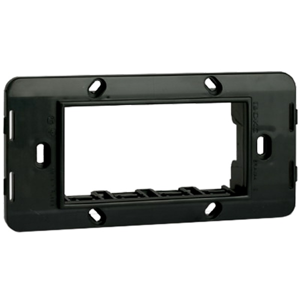 Каркас DKC Brava на 4 модуля черный