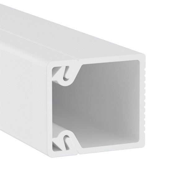 Кабель-канал DKC мини TMC 15х17 без перегородки белый (кабельный короб)