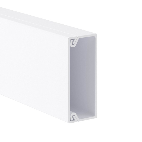 Кабель-канал DKC мини TMC 50х20 без перегородки белый (кабельный короб)