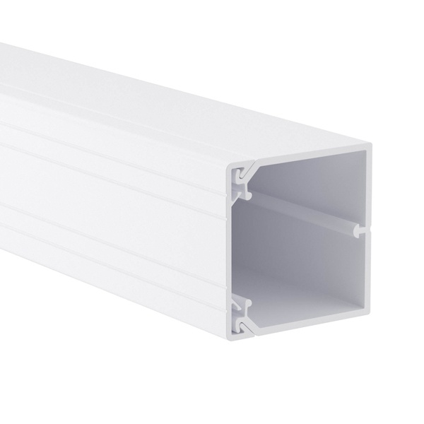 Кабель-канал с крышкой DKC In-liner Classic TA-GN 60х60 с направляющими для установки разделителей (кабельный короб)