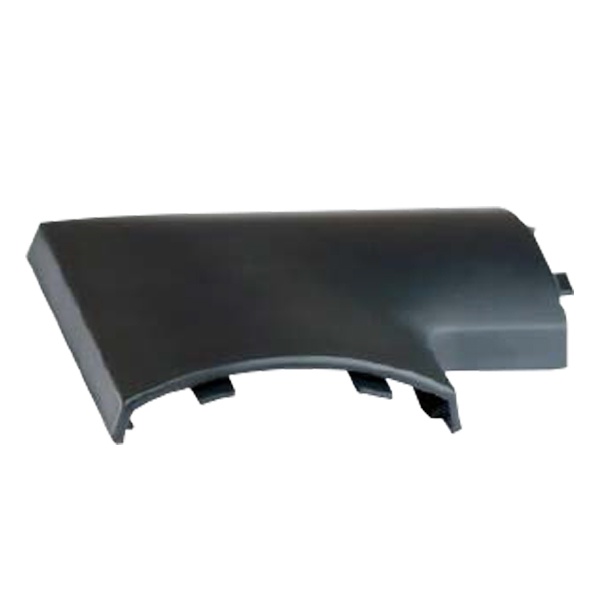 Угол плоский DKC APSP A для напольного кабель-канала 75х17 черный