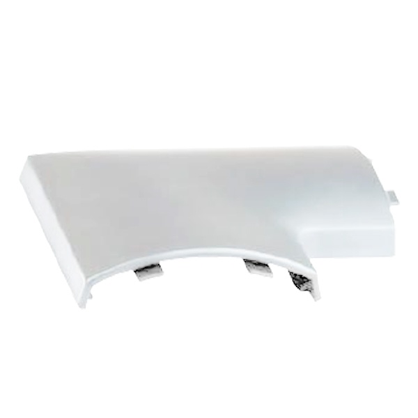 Угол плоский DKC APSP W для напольного кабель-канала 75х17 белый