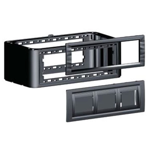 Вертикальное расширение напольной башенки DKC BUS черное