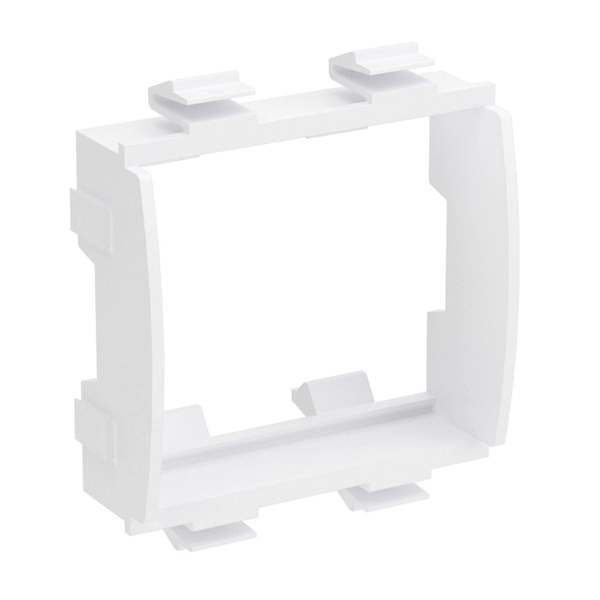 Каркас DKC Viva под 2 модуля для кабель-канала In-liner Front белый