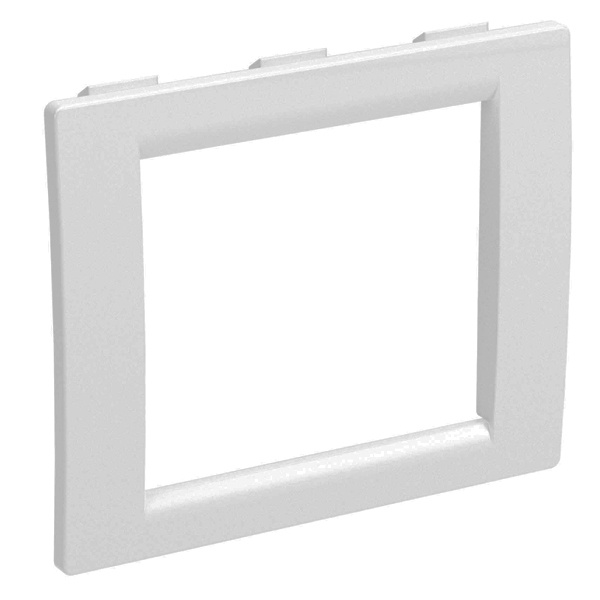 Рамка DKC In-liner Front/Aero для кабель-канала на 2 модуля универсальная белая