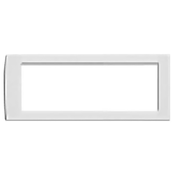 Рамка DKC In-liner для кабель-канала на 6 модулей универсальная белая