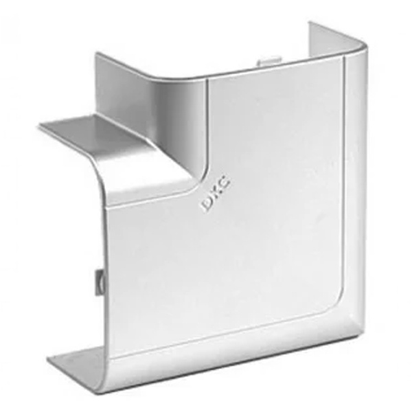 Угол плоский DKC In-liner Aero для кабель-канала 140х50 серебристый металлик