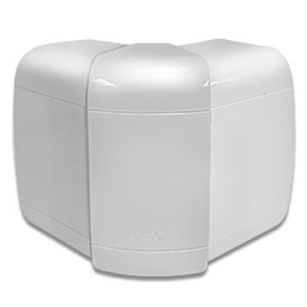 Угол внешний DKC In-liner Aero для кабель-канала 140х50 изменяемый (80-120°) серебристый металлик