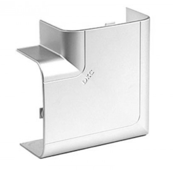 Угол плоский DKC In-liner Aero для кабель-канала 90х50 изменяемый серебристый металлик
