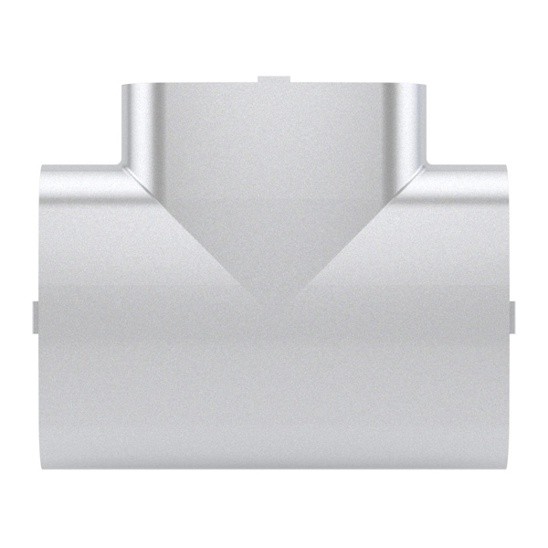 Тройник DKC In-liner Aero для кабель-канала 90х50 серебристый металлик