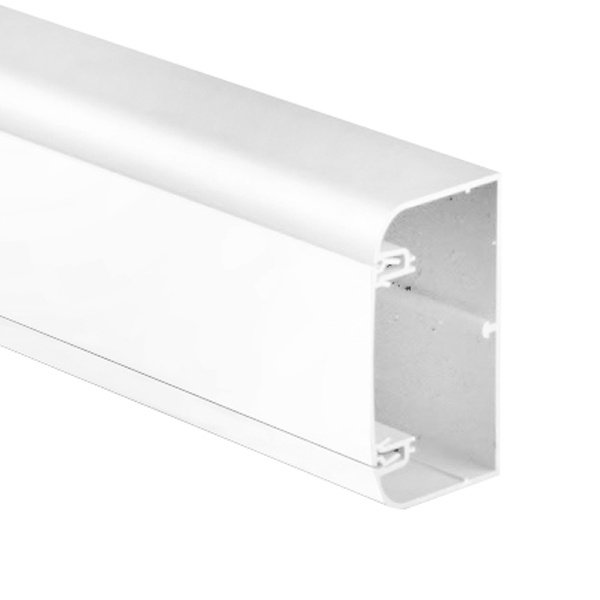 Кабель-канал DKC In-liner Aero с 1 крышкой 110х50 алюминиевый белый (кабельный короб)