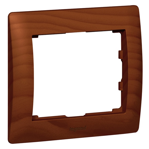 Рамка Legrand Galea Life 1 пост Cherry Wood