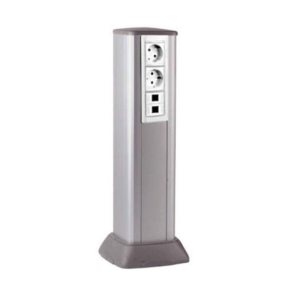 Мини-Колонна DKC алюминиевая 0,5м цвет серый металлик