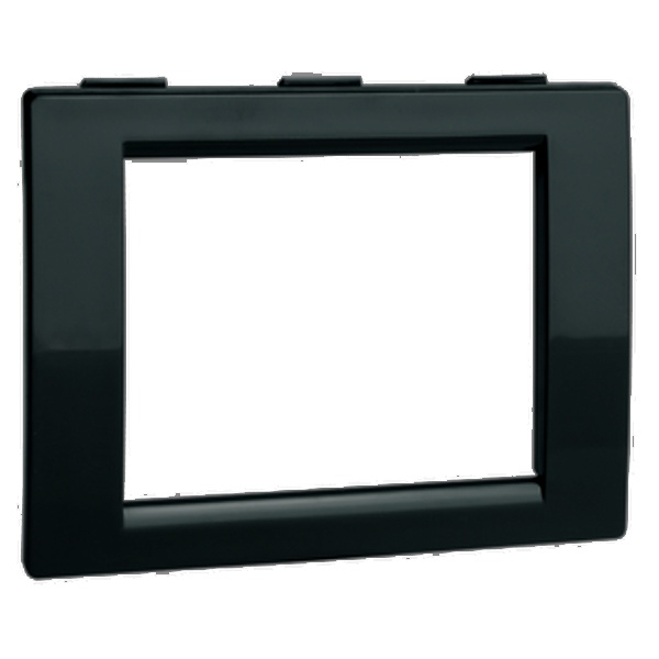 Рамка универсальная DKC In-liner Aero/Front на 2 модуля, цвет черный