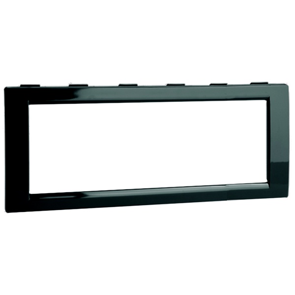 Рамка в кабель-канал DKC In-liner Aero/Front на 6 модулей универсальная чёрная (кабельный короб)