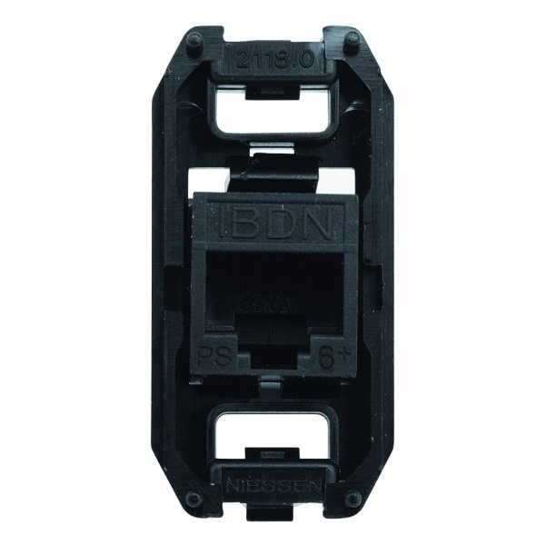 Разъём телекоммуникационный на 8 контактов, кат.6 тип RJ45 ABB Niessen (2018.6)