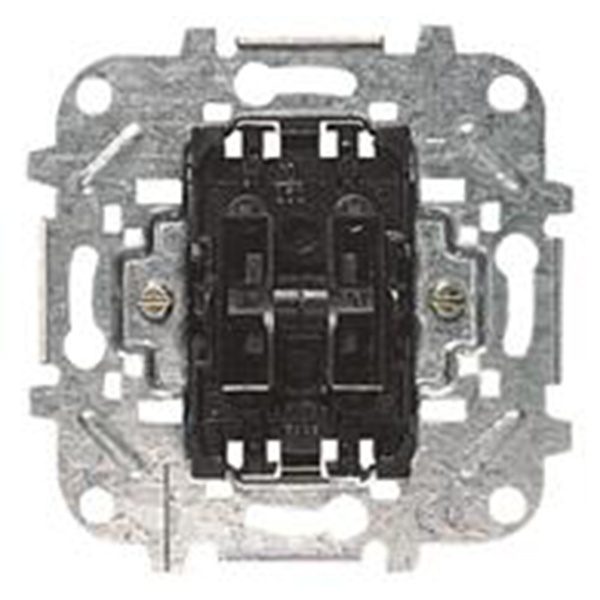 Механизм 2-клавишной кнопки с нормально-открытым контактом, 10А/250В ABB Niessen (8144.2)