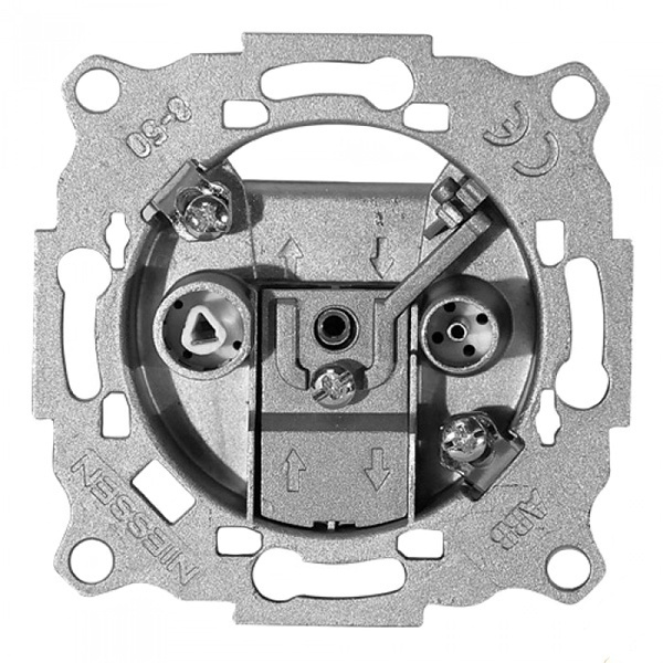 Механизм розетки TV-R, проходная ABB Niessen (8150.7)