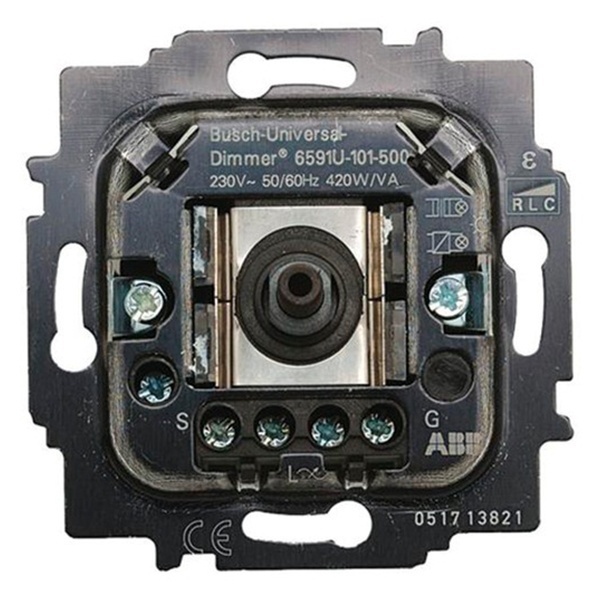 Механизм электронного клавишного светорегулятора, 40-450 Вт ABB Niessen (8160.1)