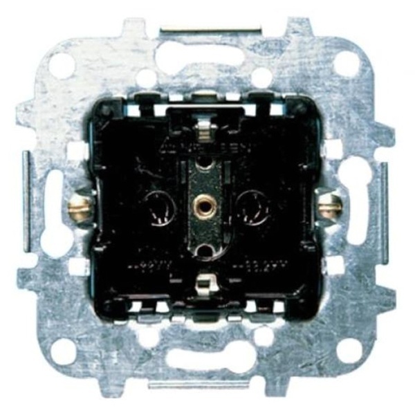 Механизм розетки SCHUKO с заземлением винтовые клеммы , 16А/250В ABB Niessen (8188)