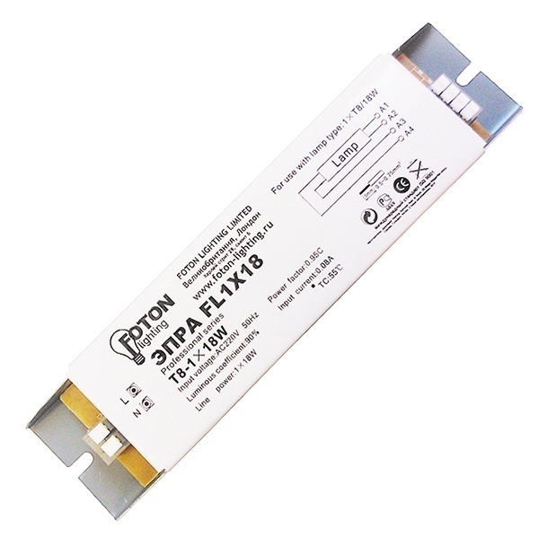 ЭПРА Foton FL1х18W 180х40х30mm