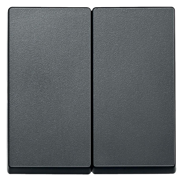 Клавиша 2-ая для выключателей и кнопок System M Merten антрацит