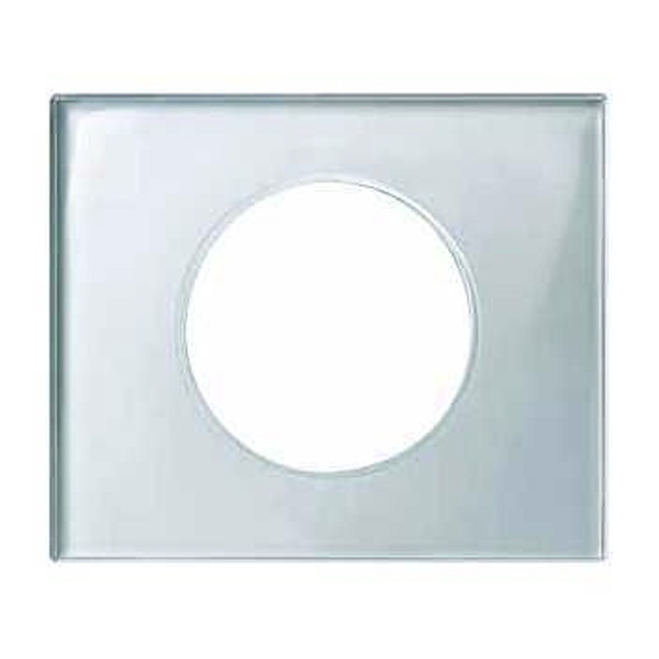 Merten SD Trancent Стекло матовое для розетки 1-ой