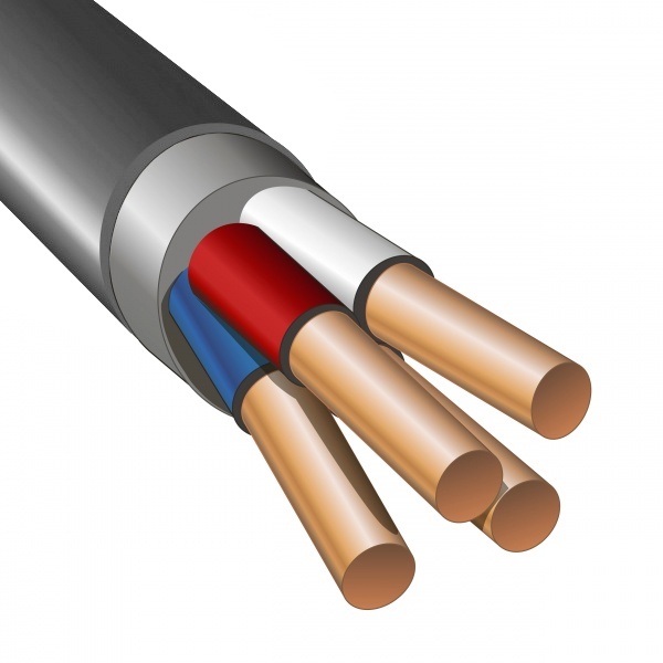 Кабель силовой Электрокабель НН NUM-J 4х1,5 медный круглый ГОСТ 31996