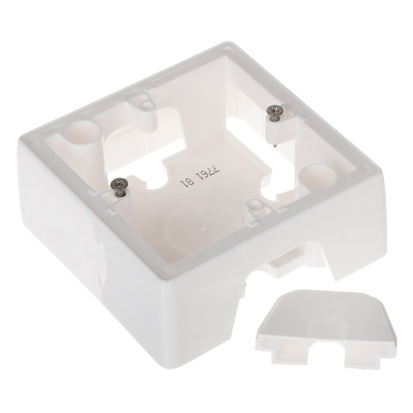 Коробка Legrand Valena 1 пост для накладного монтажа белая