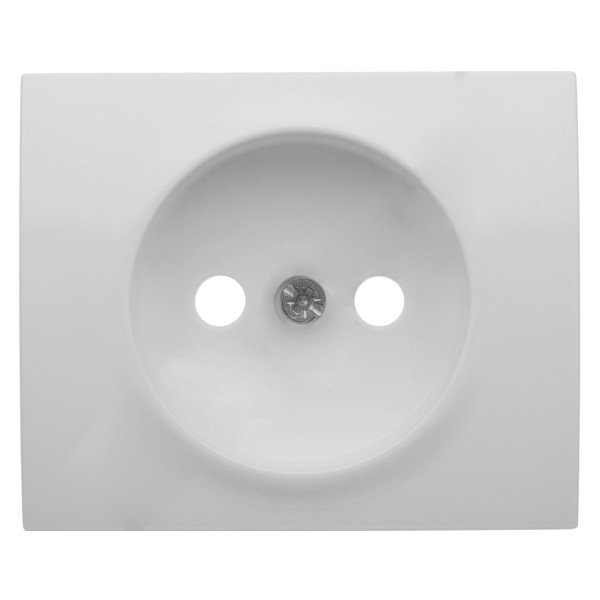 Накладка розетки без заземления Legrand Galea Life White