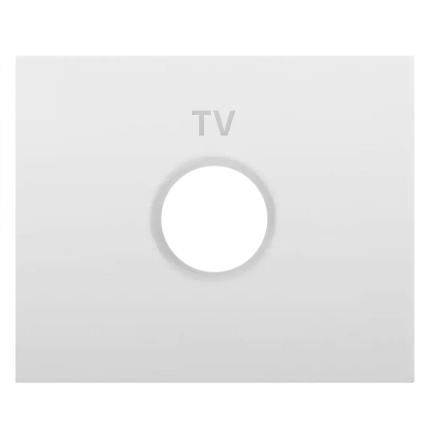 Накладка TV розетки Legrand Galea Life White