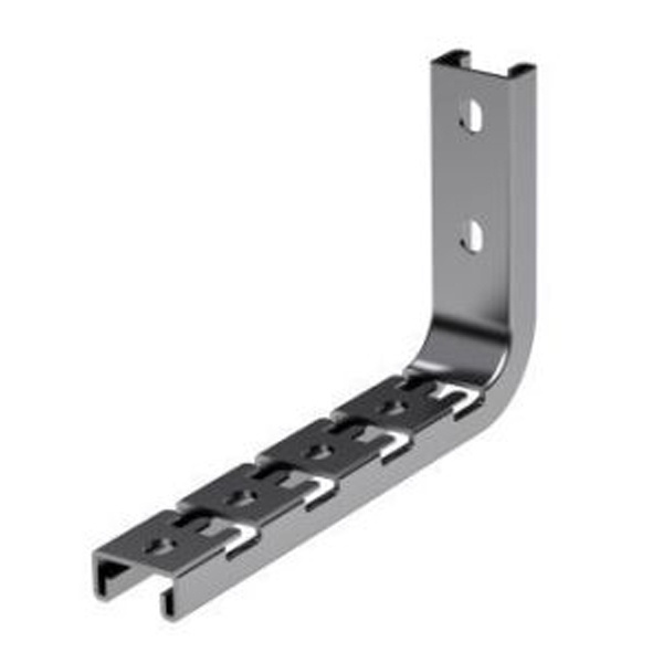 Консоль легкая для проволочного лотка основанием 100 мм толщина стали 2 мм