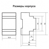 Переключатель фаз автоматический Евроавтоматика PF-451 16А, пороги переключения 150-210В/230-260В