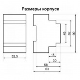 Вольтметр трехфазный Евроавтоматика WN-3