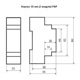 Реле контроля напряжения Евроавтоматика CP-721 50-450В, 30А, 1NO, встроенный таймер