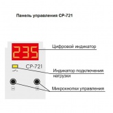 Реле контроля напряжения Евроавтоматика CP-721 50-450В, 30А, 1NO, встроенный таймер