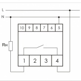 Реле контроля напряжения Евроавтоматика CP-722 75А, 1NO, индикация текущего напряжения