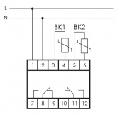 Регулятор температуры CRT-02 100-264В AC/DC, от -50 до +150 гр., 16А, гистерезис 0,5-25°С, 2NO/NC