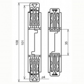 Устройство защиты многофункциональное Меандр УЗМ-50ЦМ 63А 100-290В УХЛ4 на DIN-рейку