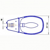 Консольный светильник Galad РКУ-06-400-001 400 Вт Е40 IP53 со стеклом под лампу ДРЛ