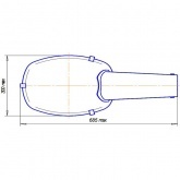 Консольный светильник Galad Пегас ЖКУ02-70-003 70 Вт Е27 IP53 со стеклом под лампу ДНАТ