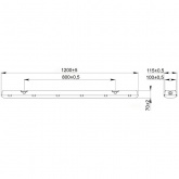 Светильник светодиодный Galad Арклайн Эконом LED-36 (3750/740/CL/W/0/GEN1) 36W 3750Lm 1200mm