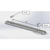 Светильник светодиодный Galad Арклайн Эконом LED-36 (3750/740/CL/W/TW/EL1/0/GEN1) 36W 3750Lm 1200mm