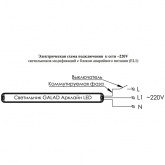 Светильник светодиодный Galad Арклайн Эконом LED-36 (3750/740/CL/W/TW/EL1/0/GEN1) 36W 3750Lm 1200mm